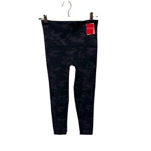SPANX Black Camo Look At Me Now Legging Women Size L